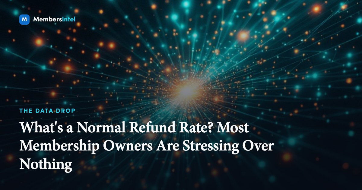 What's a Normal Refund Rate? Most Membership Owners Are Stressing Over Nothing